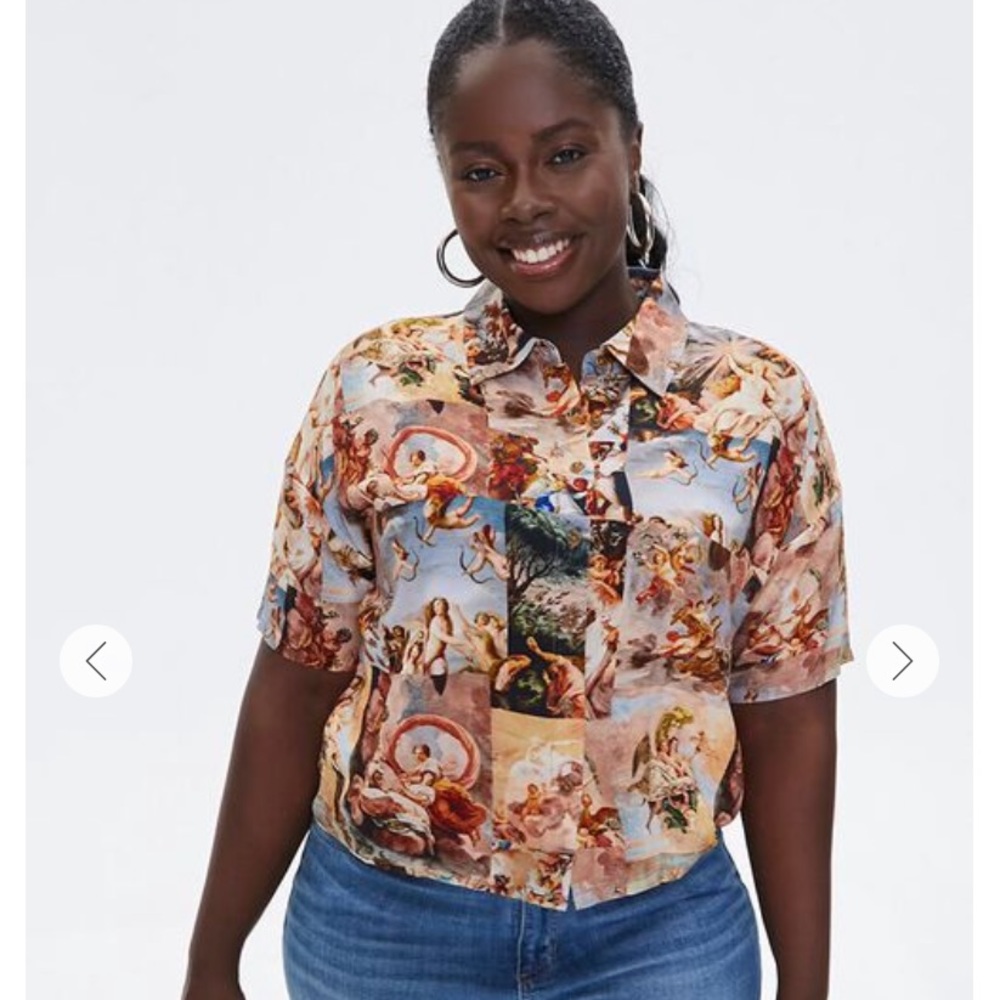 Short sleeve button down